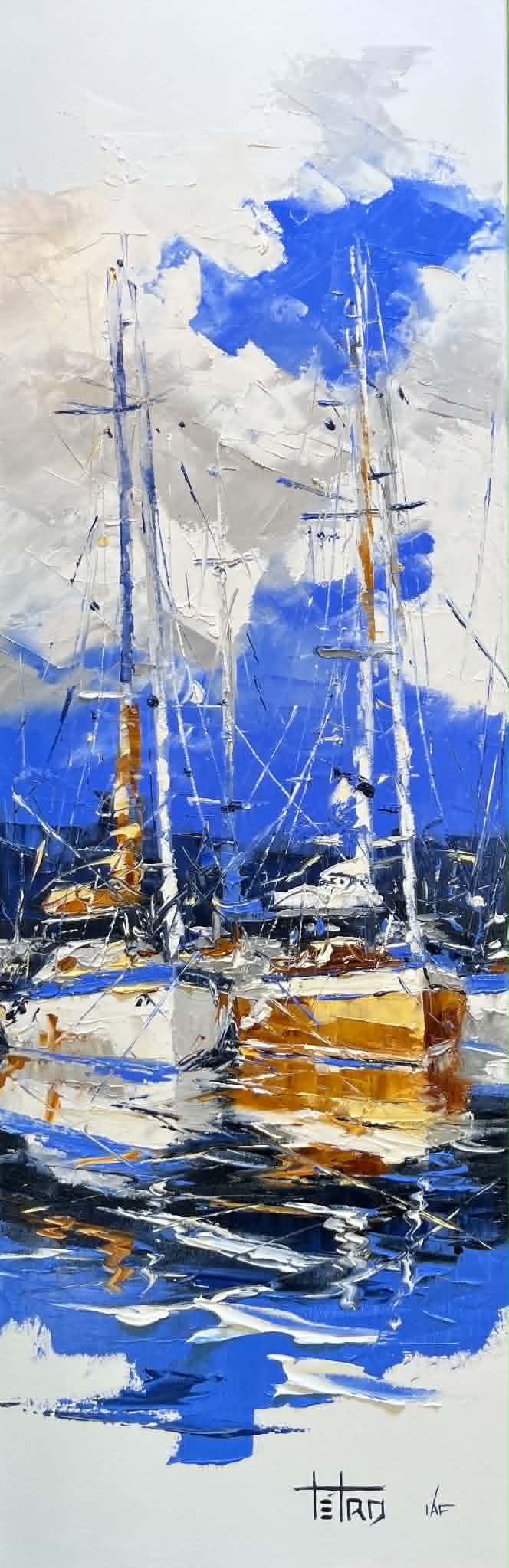 Les bateaux rêvent aussi – 36×12