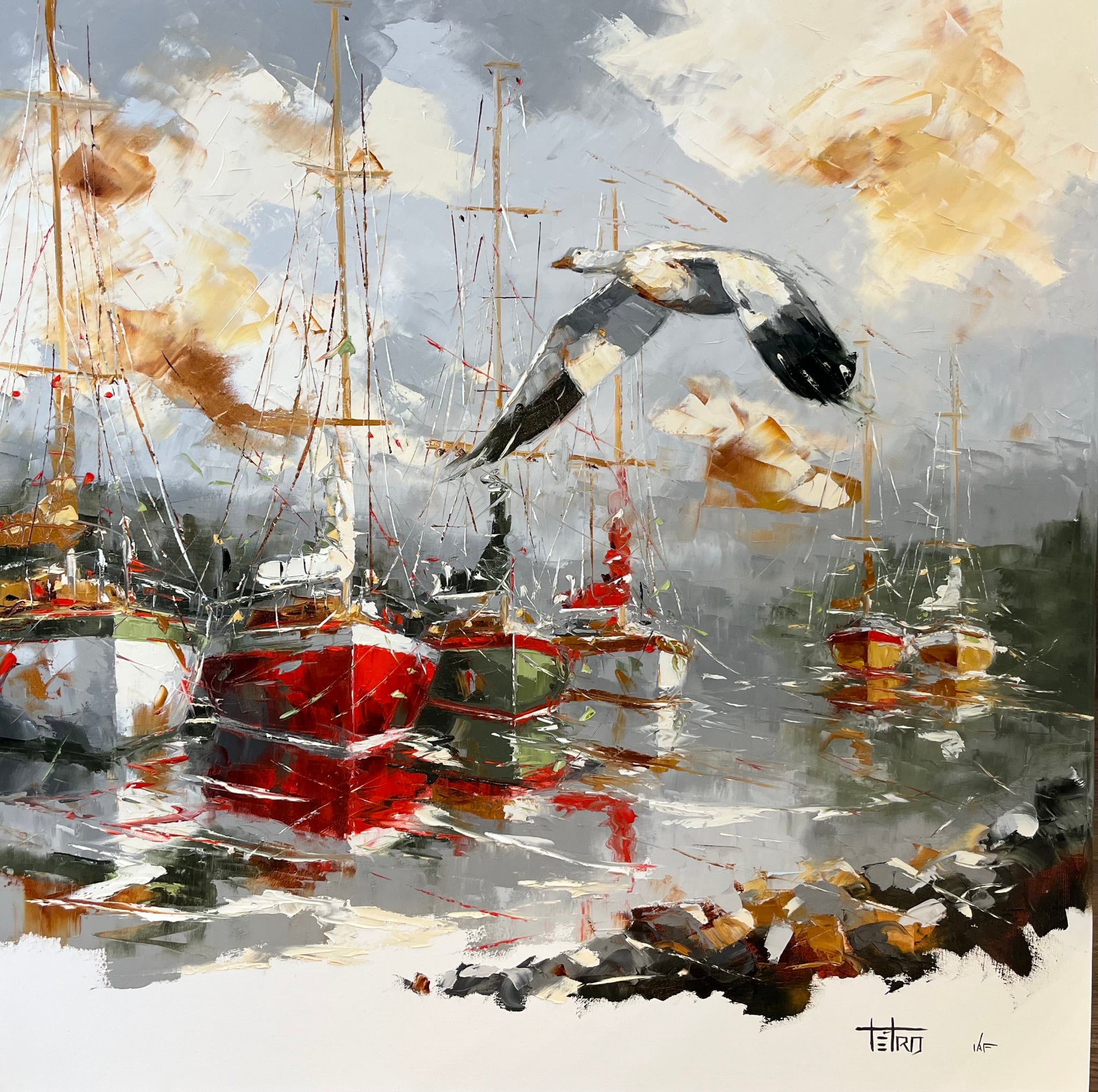 Passage dans l’ambre – 42×42
