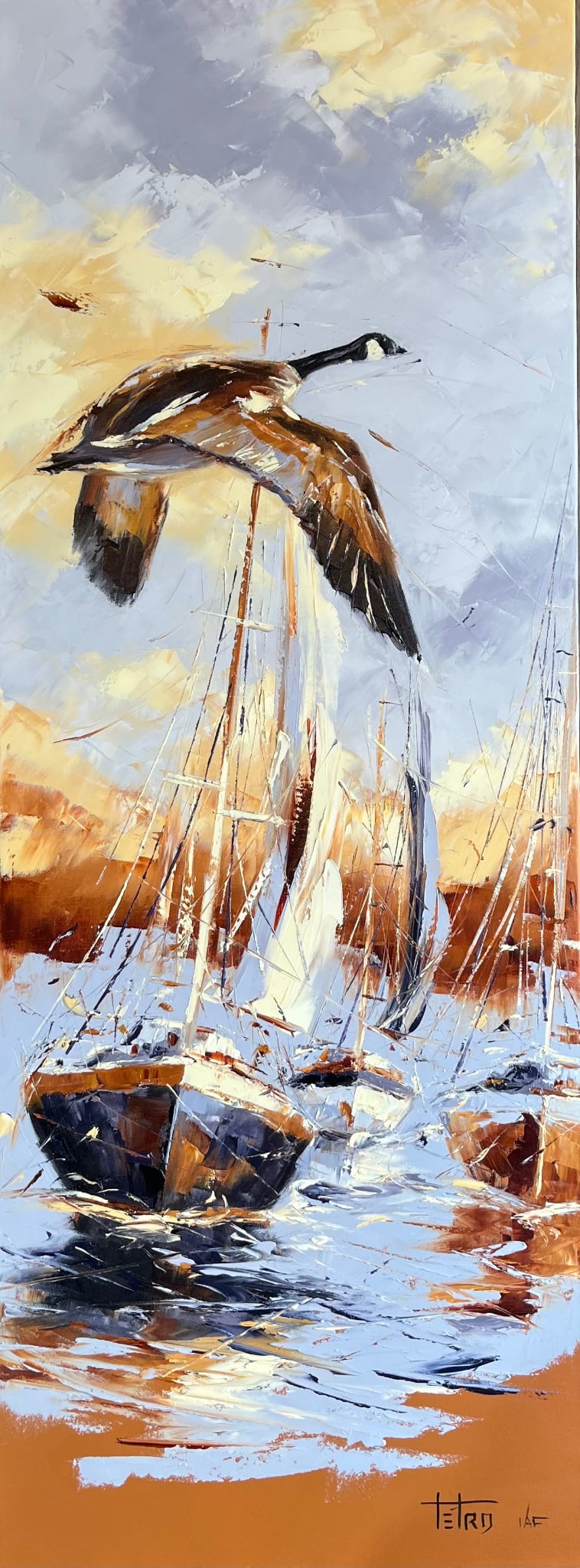 De passage sous le vent – 48×18