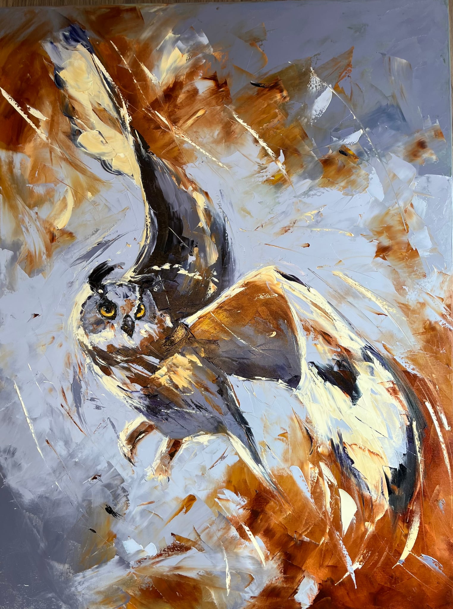 L’élan de survie – 40×30
