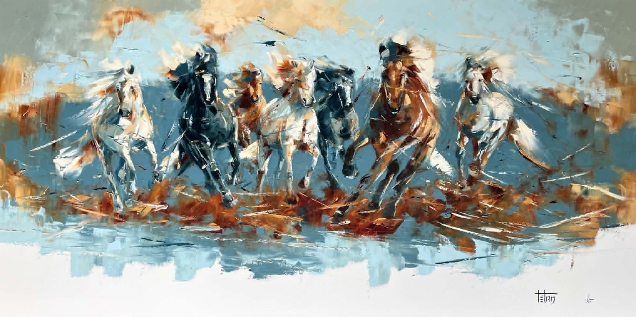 Unis dans un même souffle – 36×60